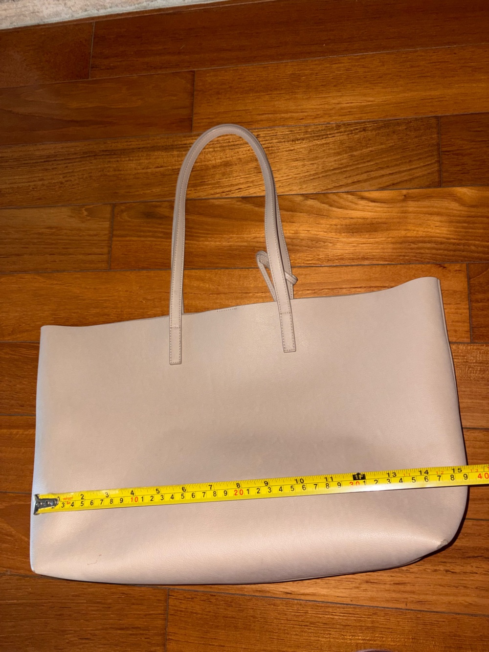 Saint Laurent YSL Shopping Leather Tote beige medium - Picture 11 of 13